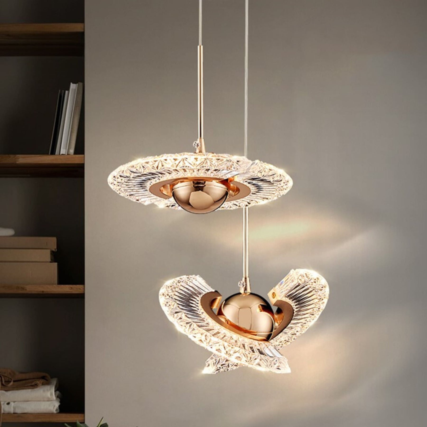 Pendente Orbit Cristal Acrílico