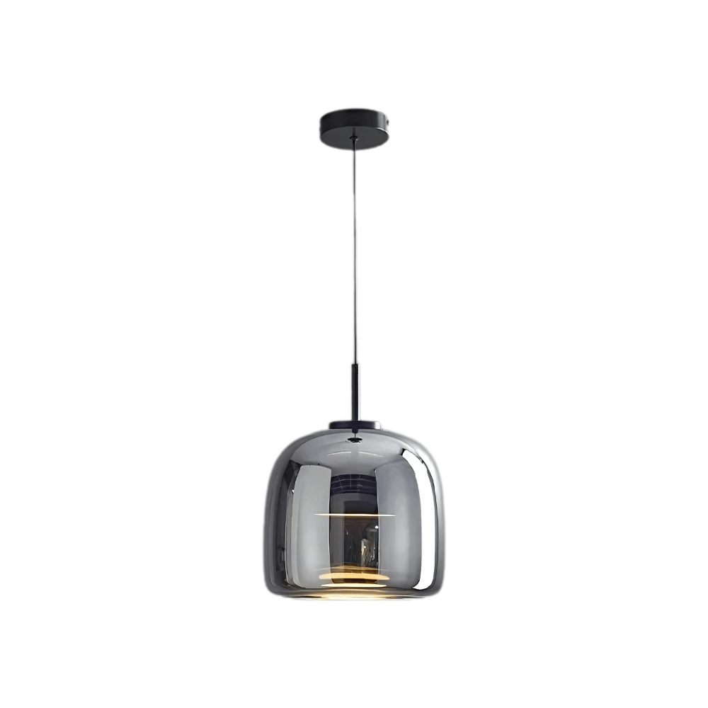 Luminária de Teto Pendente Moderno de Vidro com Led Duna