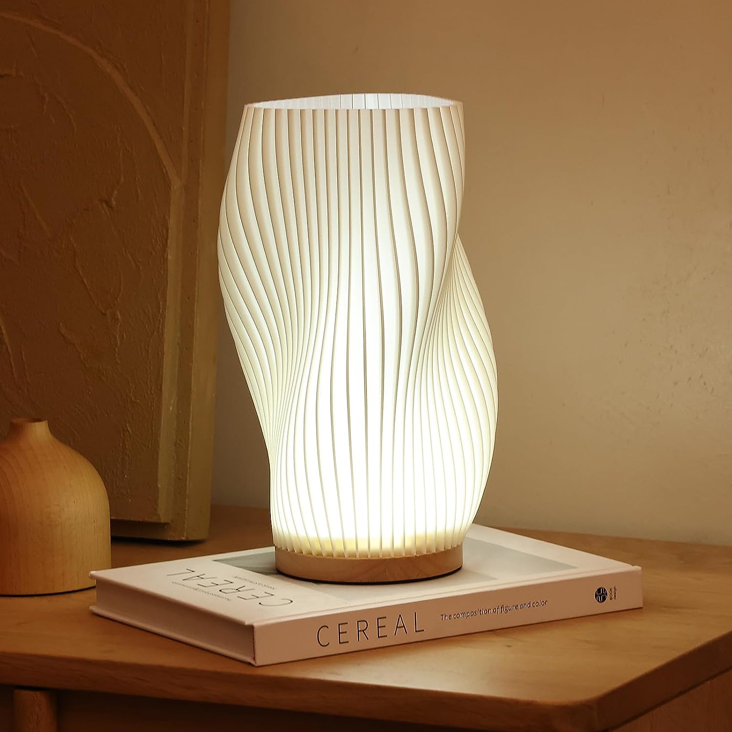 Luminária de Mesa Plissado Lille