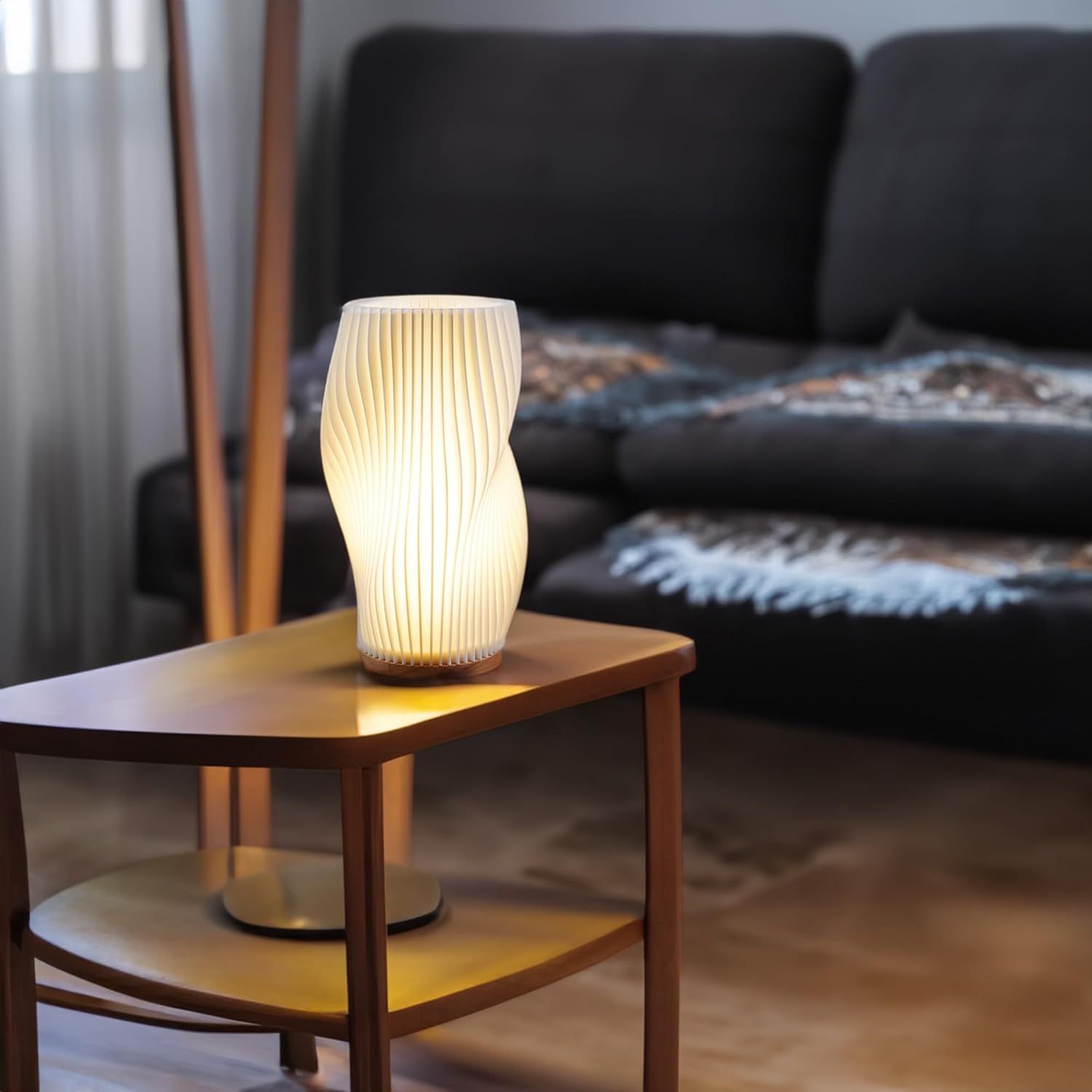 Luminária de Mesa Plissado Lille