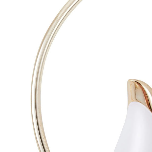 Lustre Pendente Pássaro Arco Redondo 2 Cordas