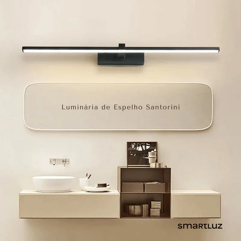 Luminária de Espelho para Banheiro Santorini