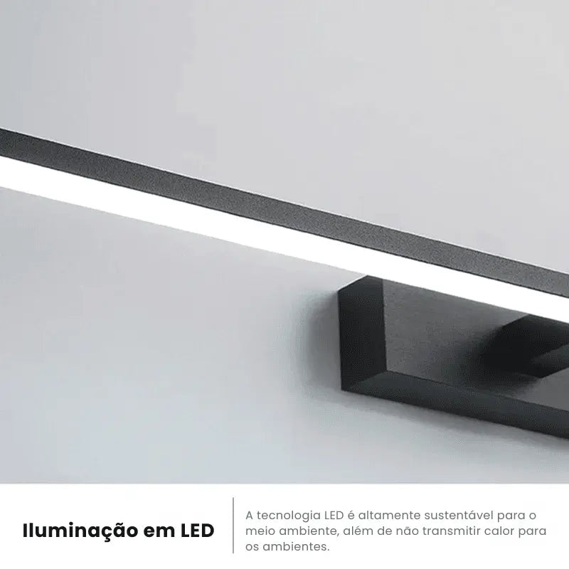Luminária de Espelho para Banheiro Santorini