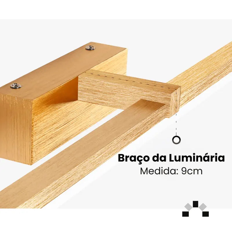 Luminária de Parede Banheiro Espelho Lume