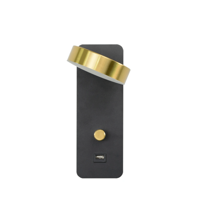 Luminária de Parede Arandela Porta USB Dimerizável London