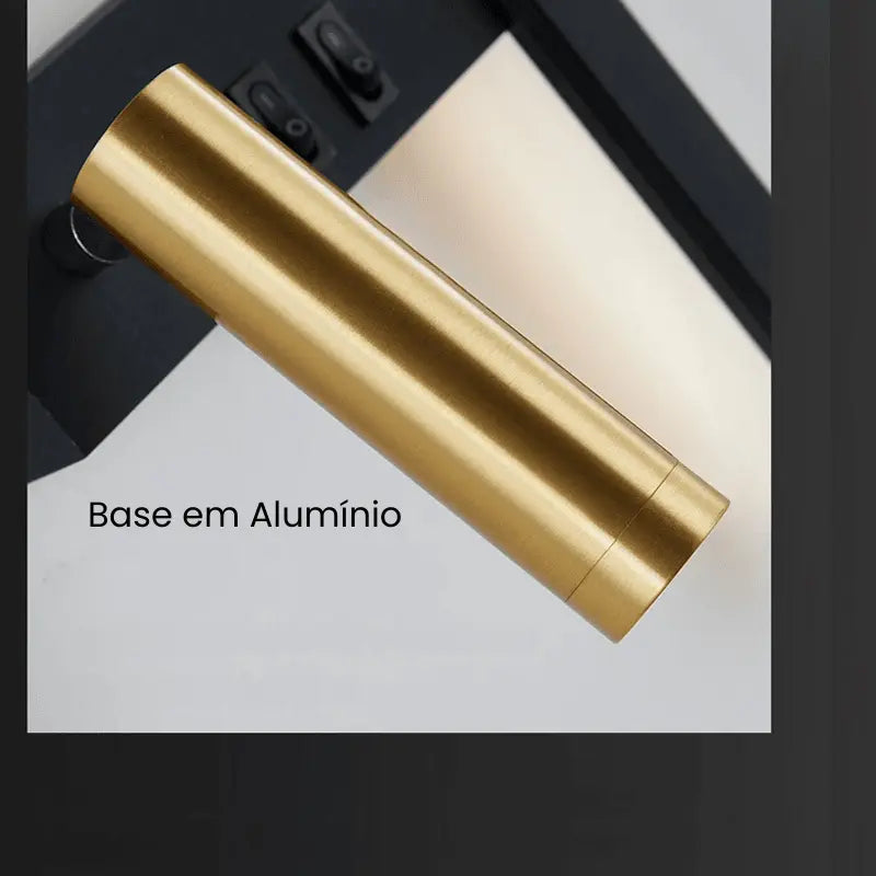 Luminária de Parede Arandela Minimalista Tolum