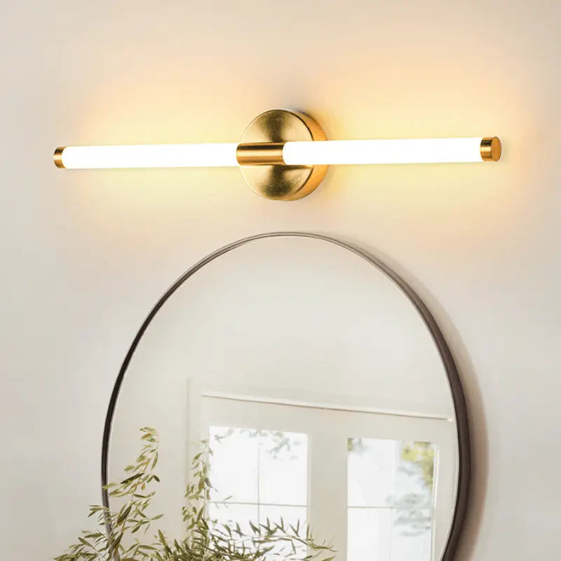 Luminária de Parede Banheiro Espelho Luxy Golden