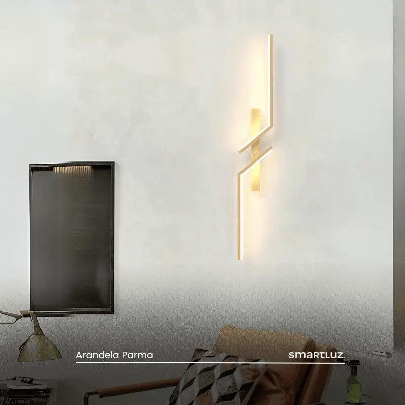 Luminária de Parede Minimalista Arandela Parma