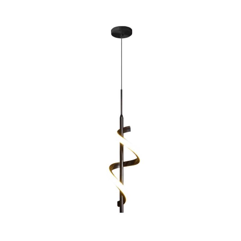 Luminária de Teto Espiral Pendente Aura