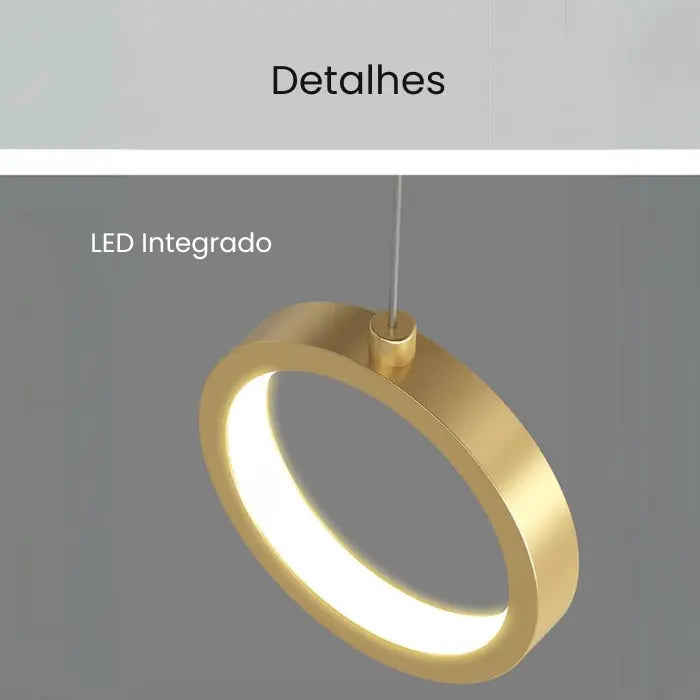 Luminária de Teto Pendente Dublin Smartluz