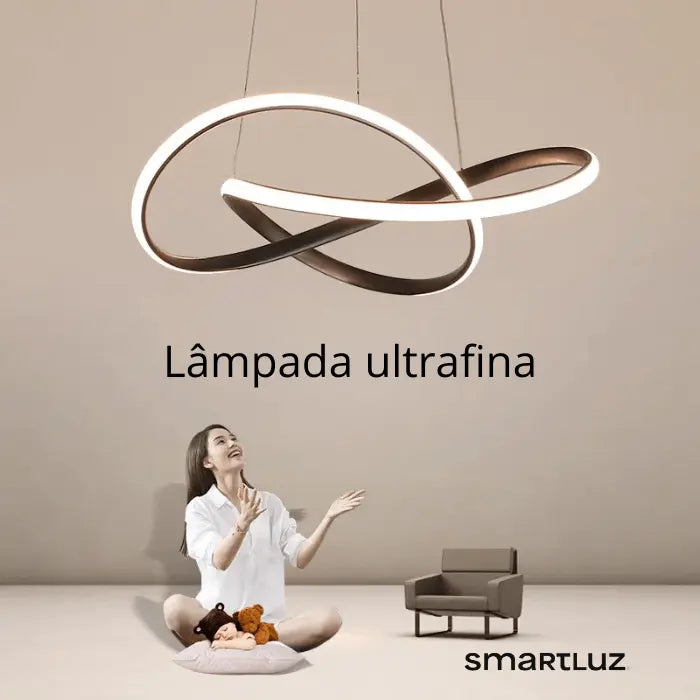 Luminária de Teto Pendente Infinito
