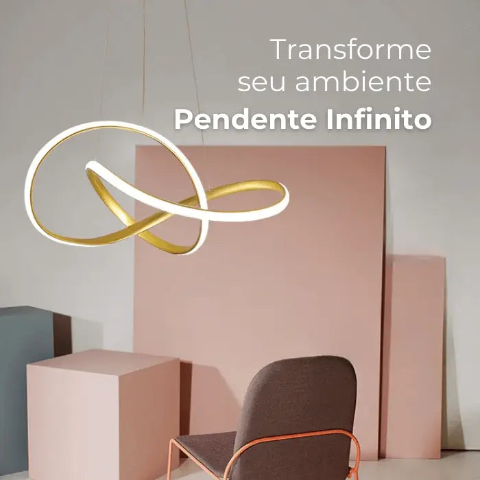 Luminária de Teto Pendente Infinito