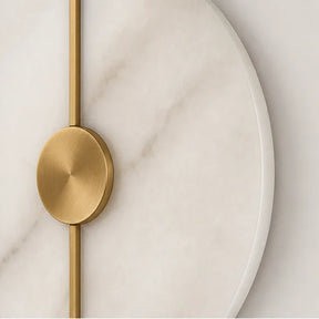 Arandela Gold 20cm Dourada - detalhe do acabamento