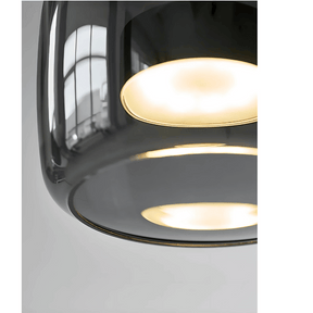 Luminária de Teto Pendente Moderno de Vidro com Led Duna