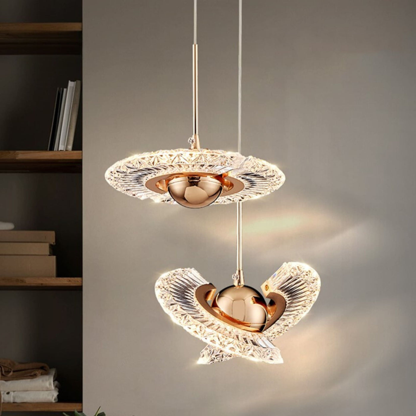 Pendente Orbit Cristal Acrílico