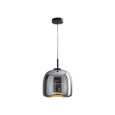 Luminária de Teto Pendente Moderno de Vidro com Led Duna