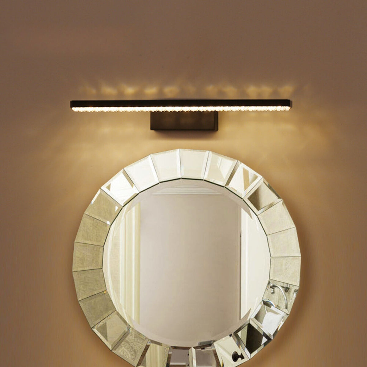 Luminária de Parede Banheiro Espelho Crystalux 55cm