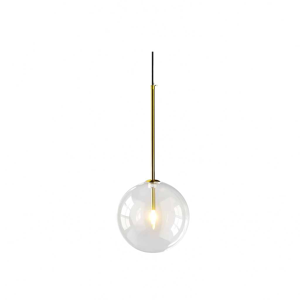 Luminária de Teto Pendente de Vidro Milano