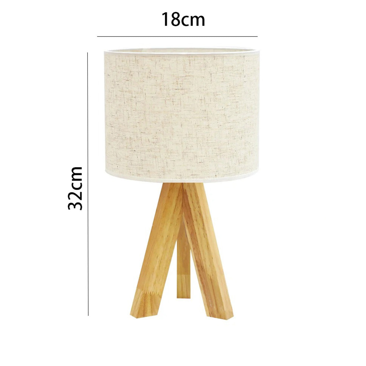 Luminária de Mesa Retrô Linho Sakai