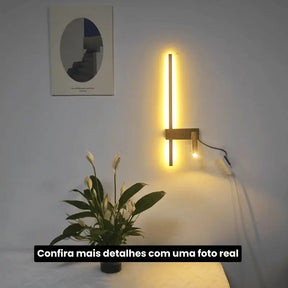 Luminária de Parede Arandela Minimalista Tolum