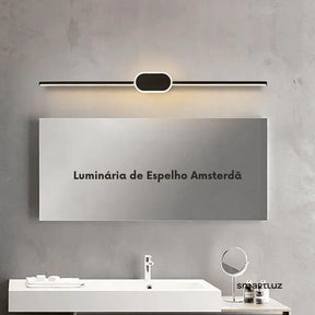 Luminária de Espelho para Banheiro Amsterdã