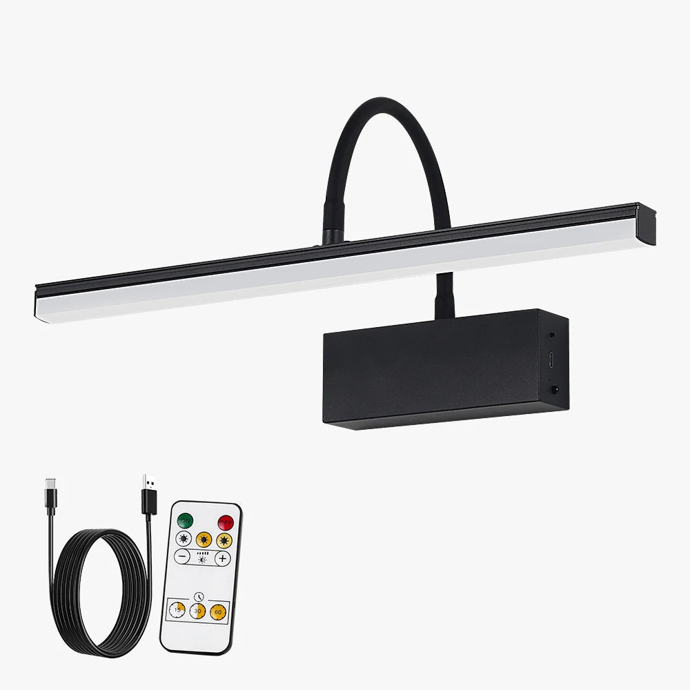 Luminária de Parede LED Moderna Bateria Recarregável