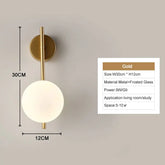 Luminária de Parede Arandela LED Globo