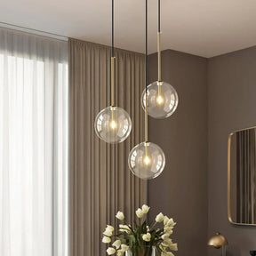 Luminária de Teto Pendente de Vidro Milano