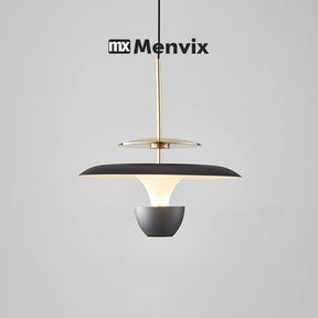 Pendente LED Aluminio detalhe do corpo e acabamento